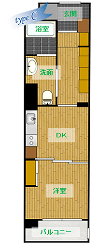 間取り図TYPE C